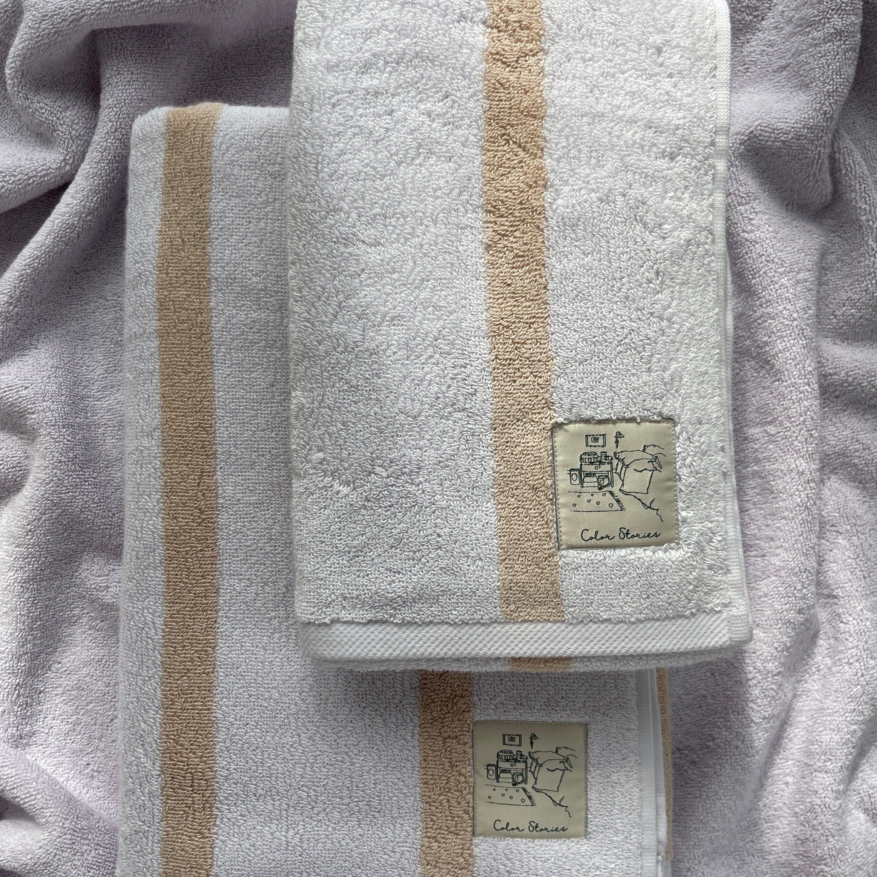 Towel in Stripe - 50x80 cm